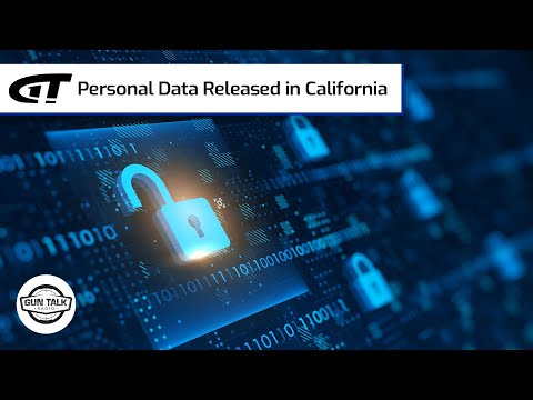 Personal Information Released in California | Gun Talk Radio