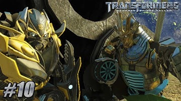 Transformers Rise of the Dark Spark - Playthrough Xbox 360 - Chapter 10 Hunted PART 10