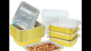 Aluminum Foil Pans with Lids