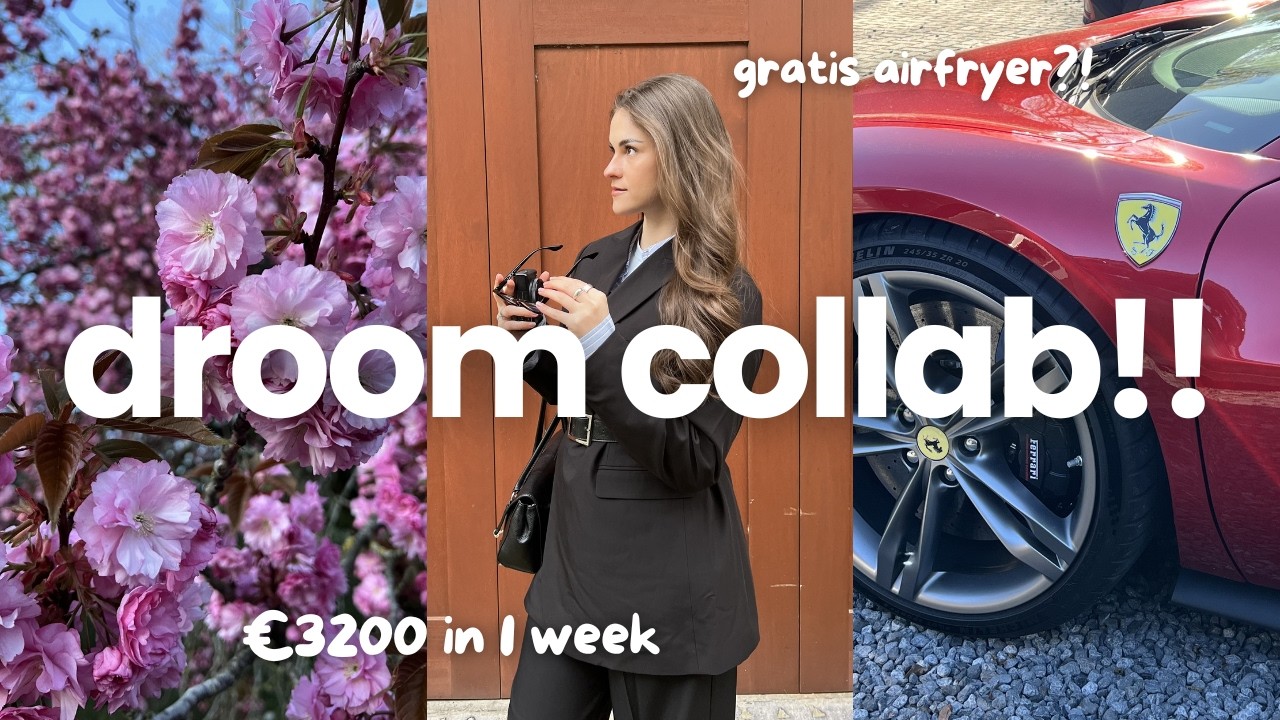 €3200 binnengehaald in 1 week 🤩 + gratis airfryer?! | week in mijn leven als content creator