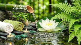 Deep Sleep Music For Anxiety Relief 🌿 Water Sounds + Relaxing Piano | Calming Mind and Body