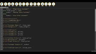 python project ( Shopping Management System )