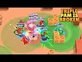 TRIPLE PAM IS BROKEN IN BOSS FIGHT | Brawl Stars Boss Fight Troll