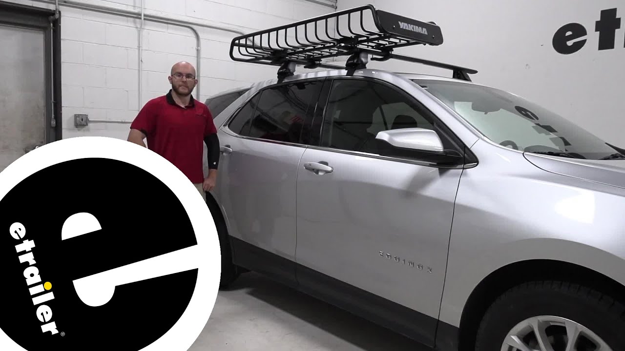 etrailer | 2020 Chevrolet Equinox Yakima SkinnyWarrior Roof Rack Cargo Basket: Complete Installation