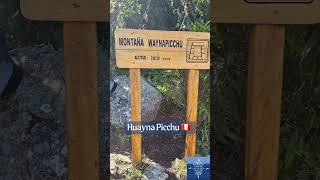 Climbing Huayna Picchu 🇵🇪 #peru #machupicchu