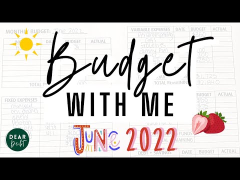 JUNE 2022 BUDGET