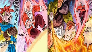 Hildegarn contra Krilin - DBM Cap 18 Full Color - El enano vs El Gigante