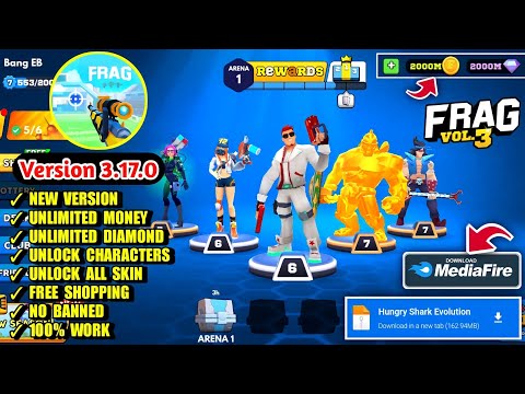 UPDATE!! Frag Pro Shooter Mod Menu Apk V3.17.0 Terbaru 2024 – Unlimited Money, Unlock All Characters 2023 mới nhất