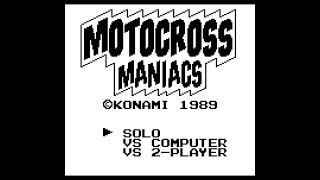 【GB】モトクロスマニアックス【ゲームボーイ/GAMEBOY/720p/60fps/レトロフリーク/実況なし】 screenshot 1