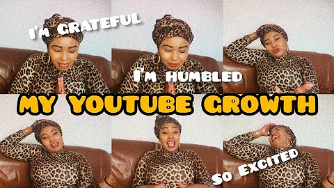 MY YOUTUBE GROWTH //lm humbled //Sit- down //Side bar //YouTube tips