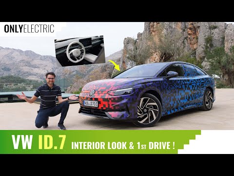 VW ID.7 - Interior Look & First Test Drive