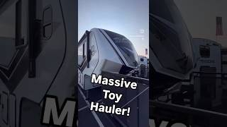 Massive Toy Hauler!  Grand Design Momentum 415G #rv #recreationalvehicle #toyhauler  #5thwheel