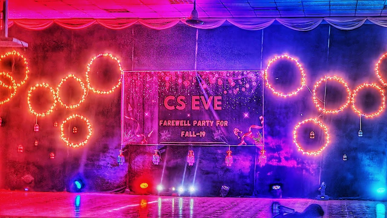 Cs Eve 2023 Farewell Party || Comsats university || TKM