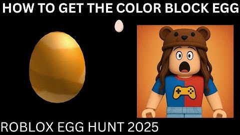 How to get the egg in Color Block | 2025 The Hatch Update |