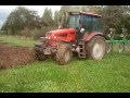 Belarus MTZ 1523.4 ploughing with 5 furrow Pietro Moro