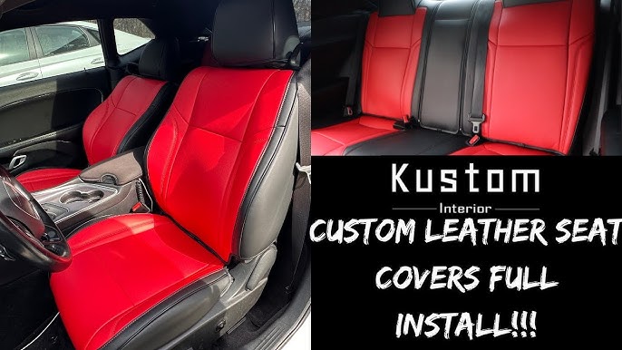Mad Max Dodge Challenger Custom Interior mods including leather seats  custom door panels 