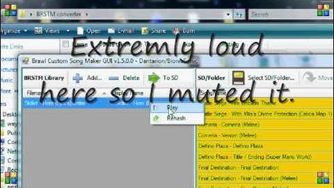 How to convert BRSTM files to SSBB