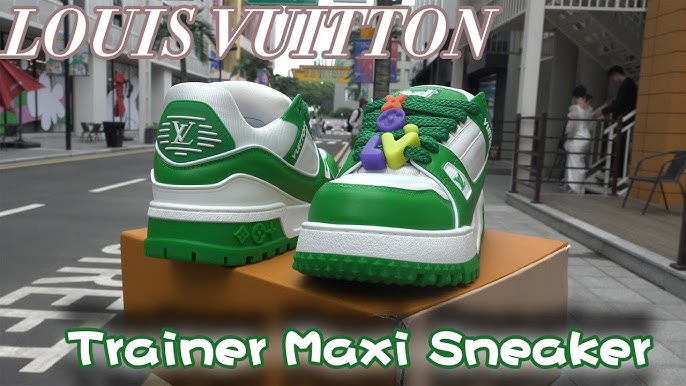 Best Chunky Sneaker! Louis Vuitton LV Trainer Maxi White (Review