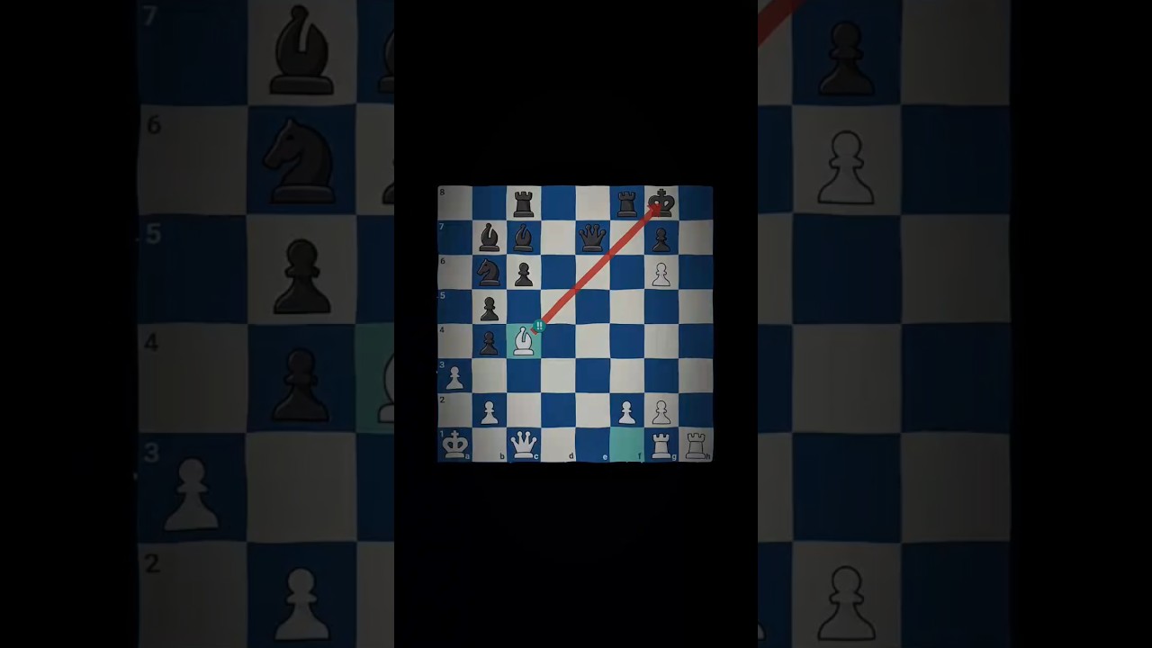 He literally sacrificed all of his pieces ✨️