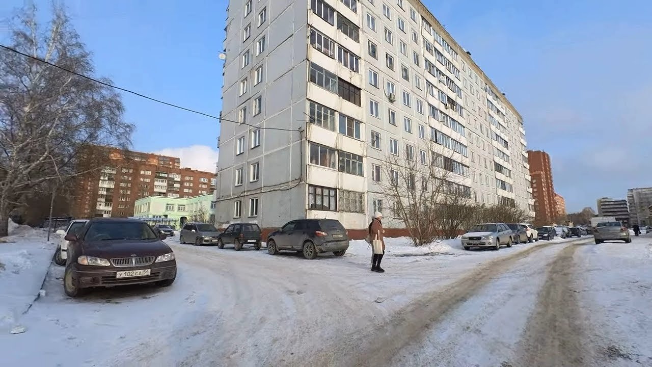 Спальный район в Новосибирске для обычных жителей на окраине города | Жизнь в Сибири