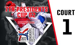 7th WT President's Cup Europe - Durres Albania - 2022 - Seniors - Court 1