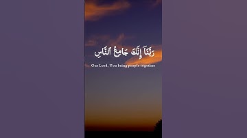 سورة آل عمران الآية 08 و 09  بصوت القارئ محمد الفقيه