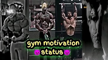 ||Gym attitude 🥵// gym💥 motivation 😡// gym shayari 🤯// gym status 😱// gym🔥attitude 😎status 😈// 