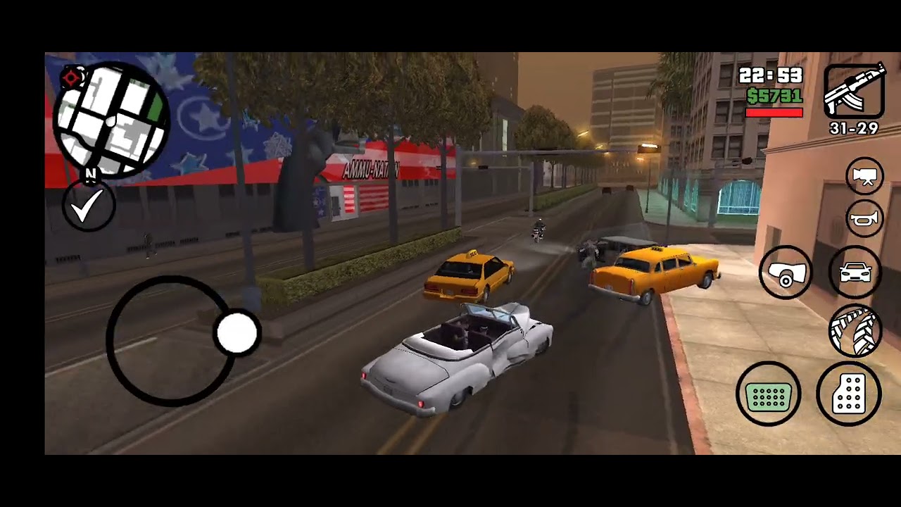 GTA San Andreas Gameplay- it's getting Real GS sliding pt .5