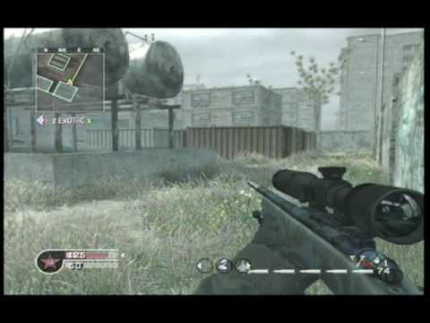 CoD4:  How To Quick Scope :: SiiK Sc0pEs & z Ex0TiiC x