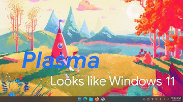 KDE Plasma Look like Windows 11 | Modern Plasma Theme