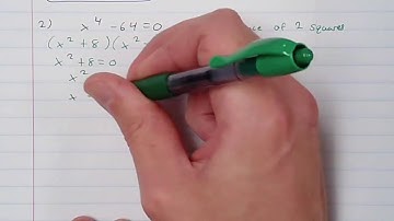 Solving Polynomial Equations by Factoring | Pre-Calculus | 2.5a