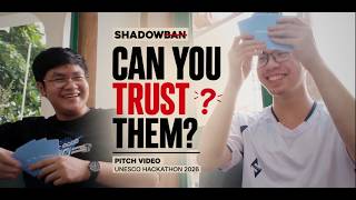 SHADOWBAN - Pitch Video | UNESCO Hackathon 2026