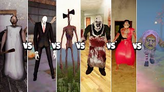 Granny Vs All Horror Characters Who Is Powerful ? Part 3