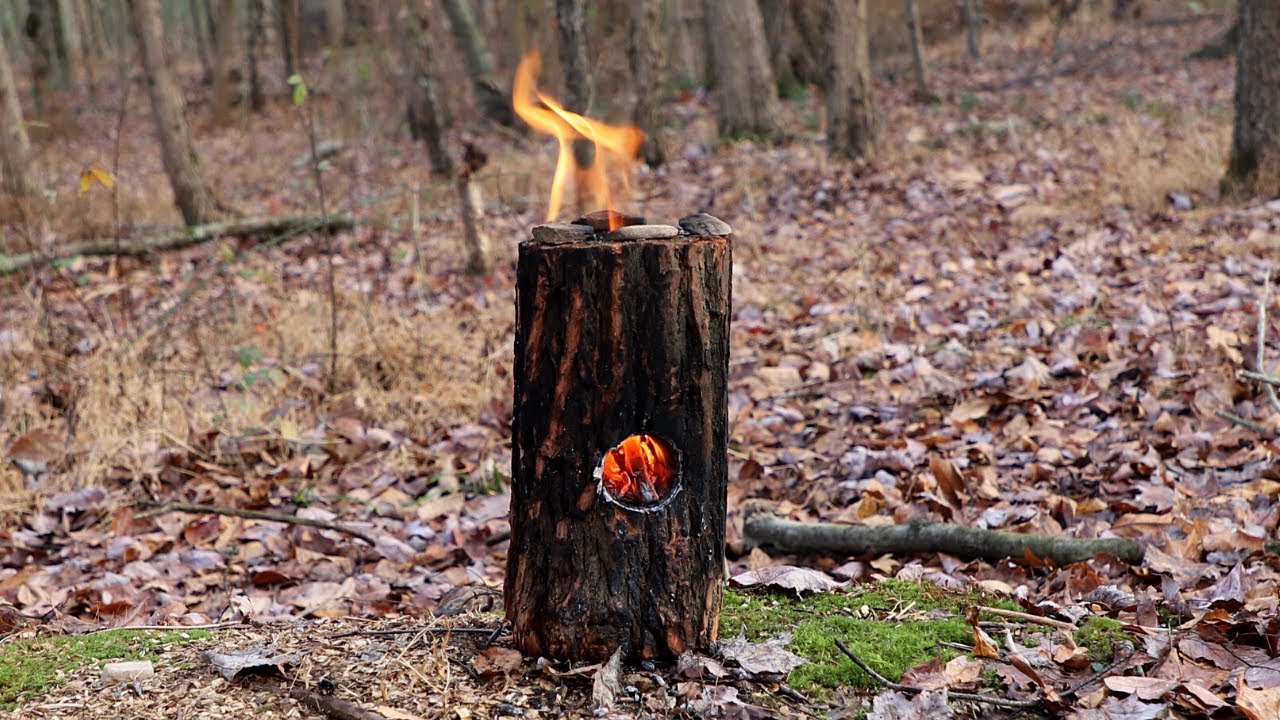 The Survivalist Jet Stove Made Easy!! Survival Fire, Bushcraft Skills,  Campfire Making 