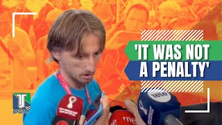 Luka Modric Cant Believe Lionel Messis Penalty Was Awarded