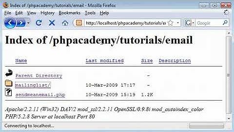 PHP Mailing List 116 Part 2