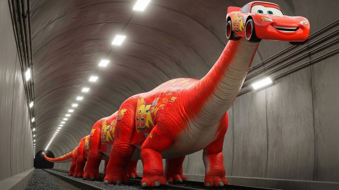 The EVOLUTION Of Brachiosaurus Mcqueen & Park War