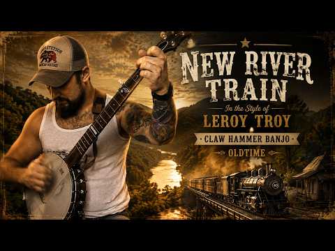 New River Train - In the Style of Leroy Troy / Clawhammer Banjo - Oldtime