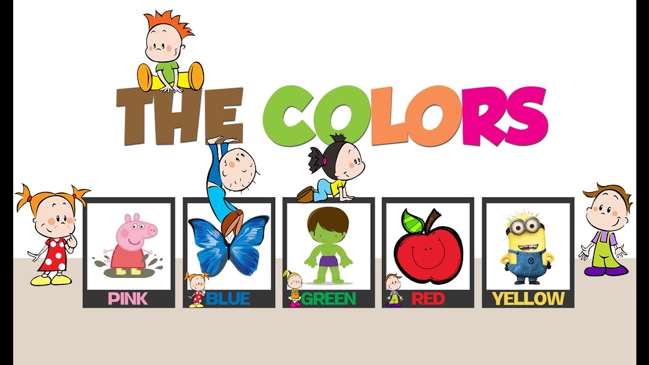AS CORES EM INGLÊS 