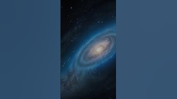 Glowing Blue Spiral Galaxy In Deep Outer Space In Action #spaceart #space #spacescene