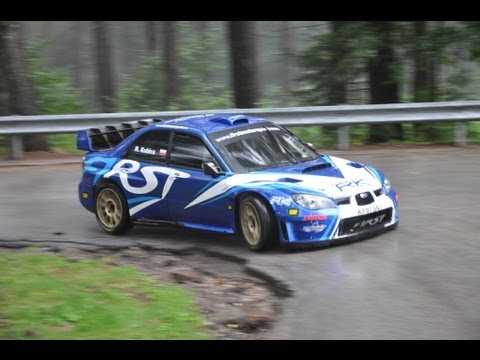 Robert Kubica Test Subaru Impreza WRC