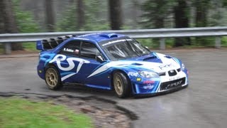 Test Robert Kubica - Subaru Impreza WRC