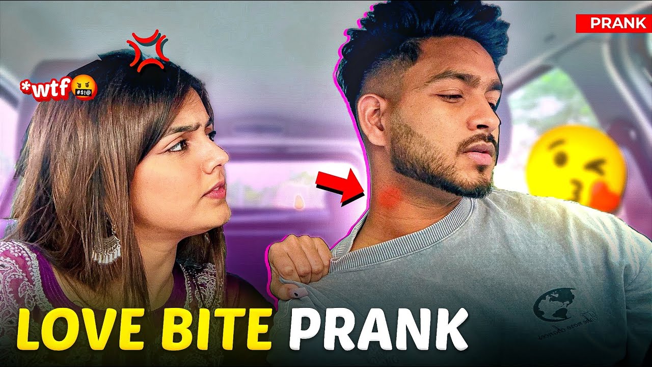Hickey Prank On Muskan - SHE GOT ANGRY 🫢 | NITESH PASWAN