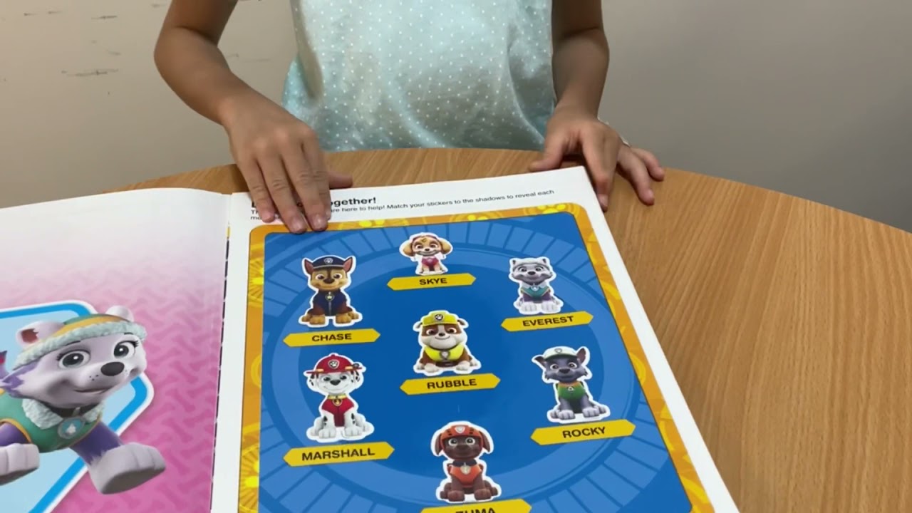 Paw Patrol Sticker Book Treasury