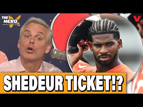 What Shedeur Sanders SPEEDING TICKET means for his career w/ Browns | THE HERD NFL w/ Colin Cowherd