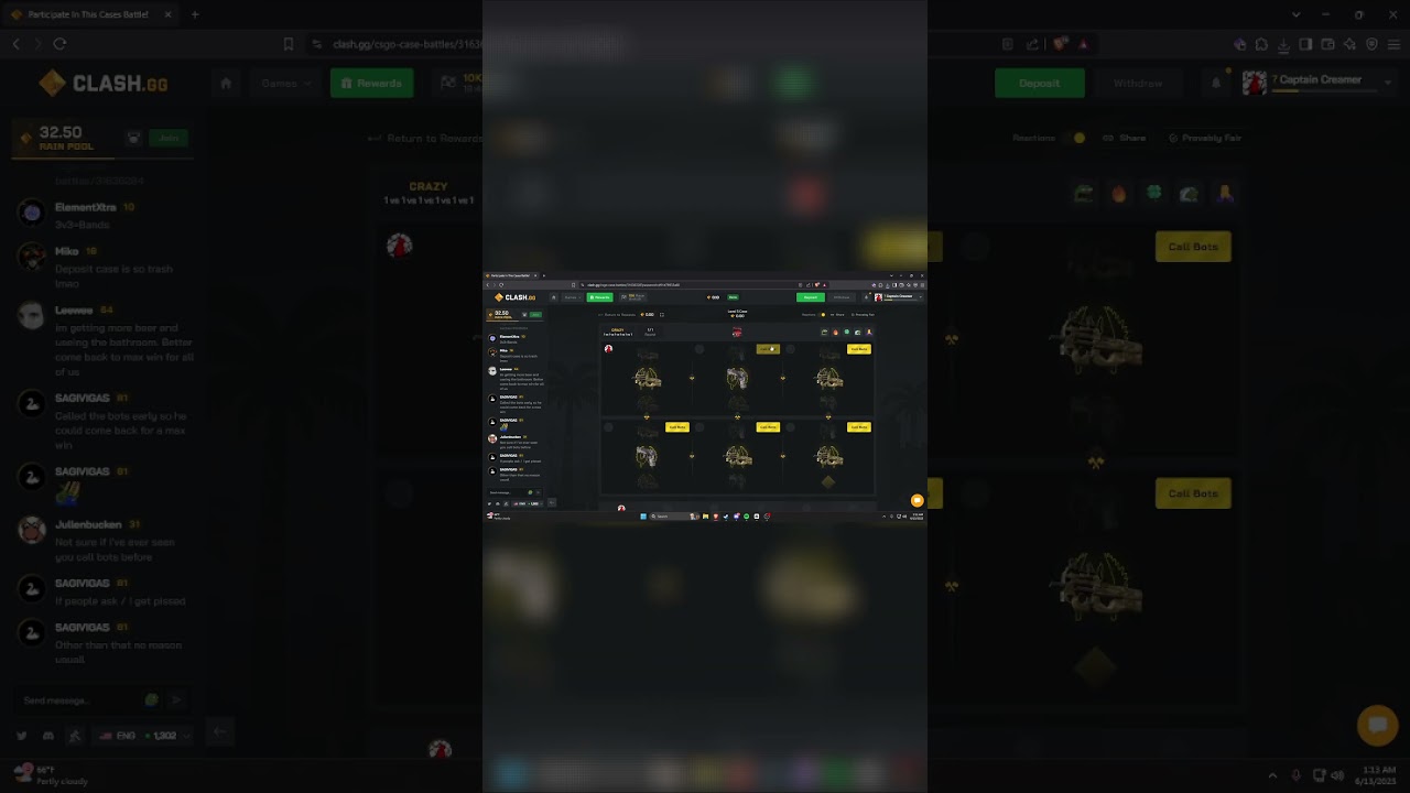 Clash.gg FREE Case Challenge: Unboxing the USP (Day 1)