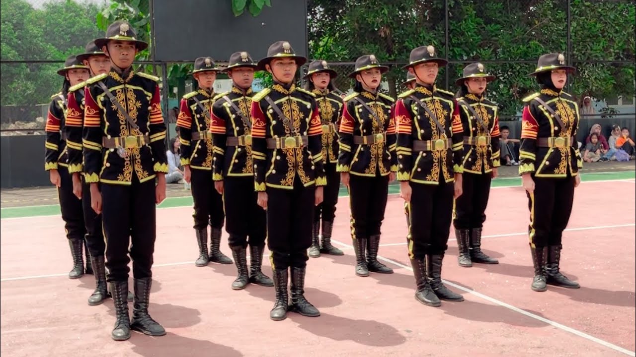 JUARA UTAMA 2 PASKIBRA SMPN 1 CIPEUNDEUY SUBANG LKBB KODIM 0605 KAB  SUBANG