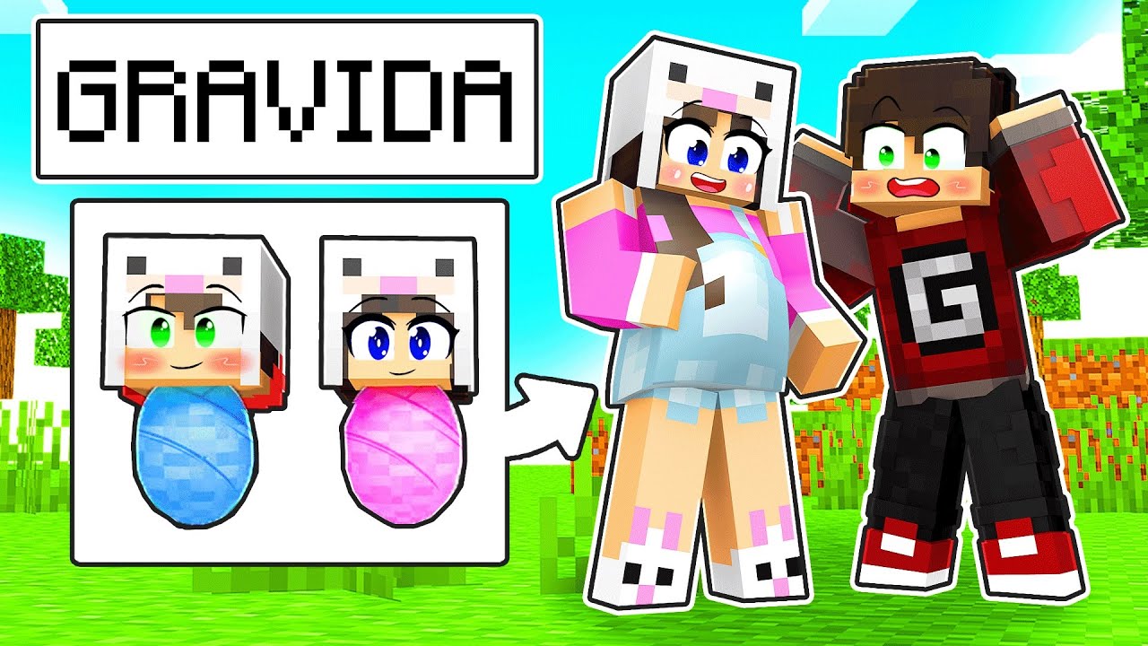 COELHA está GRÁVIDA e o GUIHH É O PAI no Minecraft !