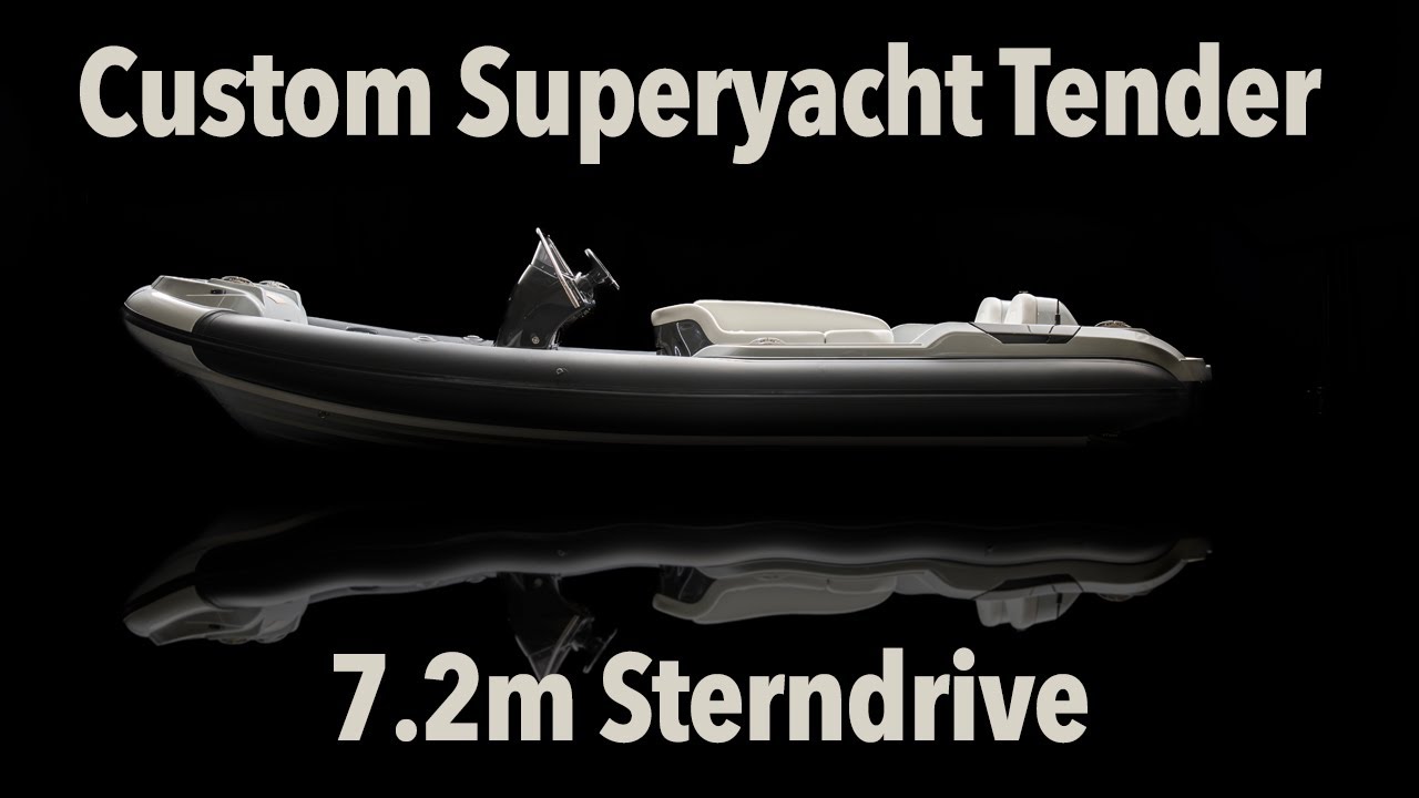 Custom 7.2m Carbon Superyacht Tender
