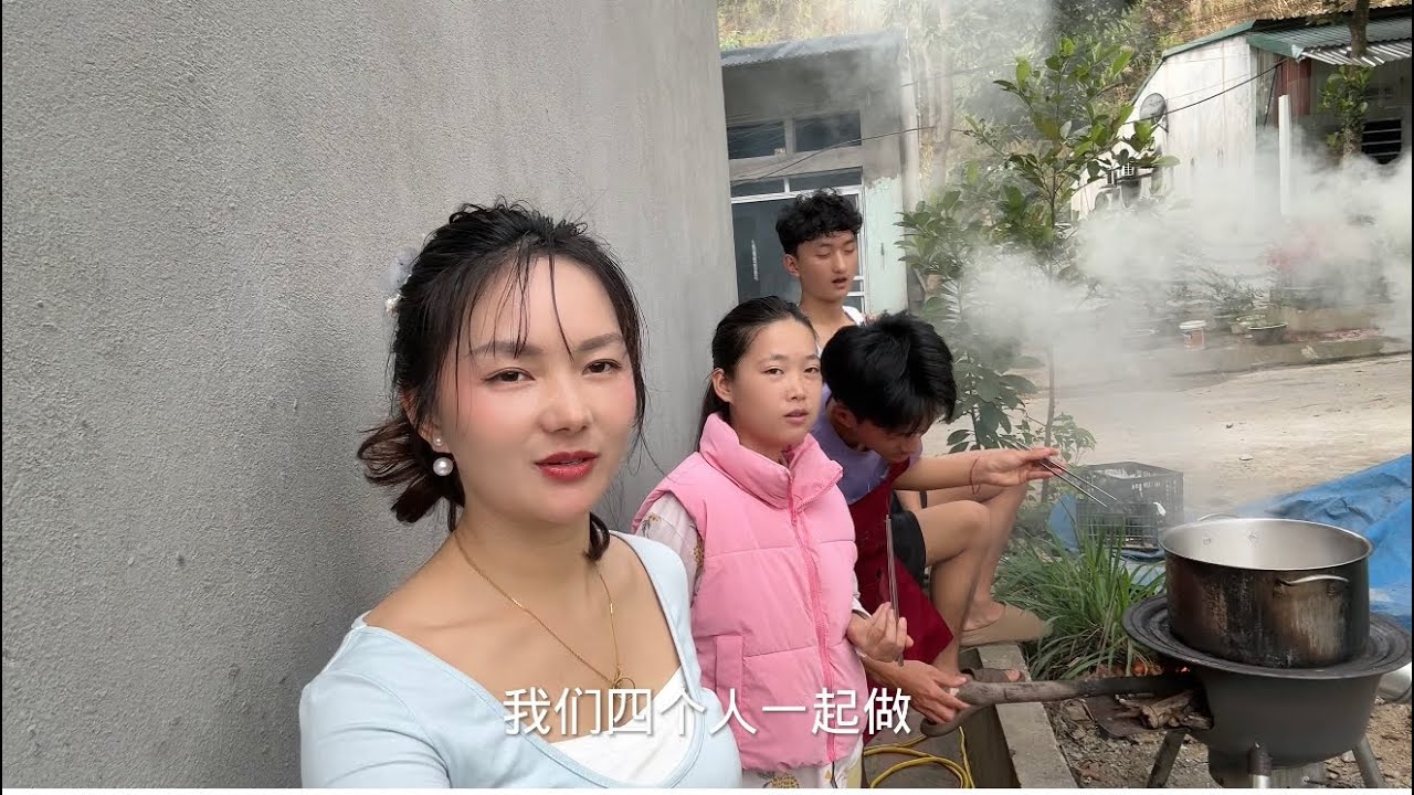 越南小麗（我們第一次做椰子糖） 看看成果